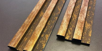 PANELING FOR WALL AND CEILING DECORATION - POLYMER RAW MATERIAL - DV120-AA 12 cm