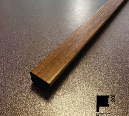 PANELING CORNER END FOR WALL AND CEILING DECORATION - POLYMER RAW MATERIAL - DV120-KCKM 2cm