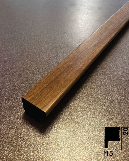PANELING CORNER END FOR WALL AND CEILING DECORATION - POLYMER RAW MATERIAL - DV120-KCKM 2cm