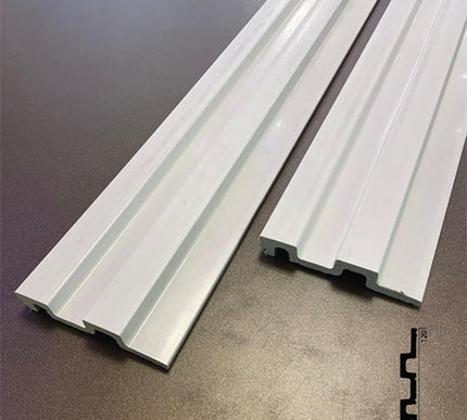 PAINTABLE PANELING FOR WALL AND CEILING DECORATION - POLYMER RAW MATERIAL - DV120-D2 12 cm