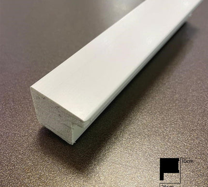 PAINTABLE PANELING FOR WALL AND CEILING DECORATION - POLYMER RAW MATERIAL - DV120-D2 12 cm