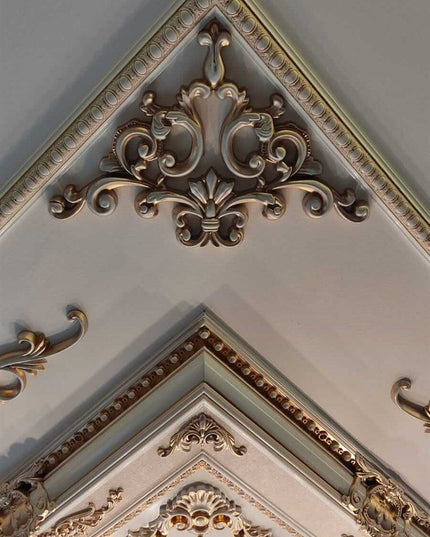 PALACE CORNER MOTIF - POLYSTYRENE - DGM24-P PATINA 41*26cm