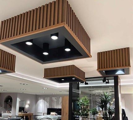 PANELING FOR WALL AND CEILING DECORATION - POLYMER RAW MATERIAL - DV120-CM 12cm