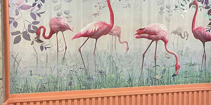 PAINTABLE PANELING FOR WALL AND CEILING DECORATION - POLYMER RAW MATERIAL - DV120-D2 12 cm