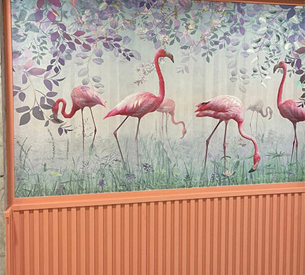 PAINTABLE PANELING FOR WALL AND CEILING DECORATION - POLYMER RAW MATERIAL - DV120-D2 12 cm