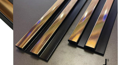 PANELING FOR WALL AND CEILING DECORATION - POLYMER RAW MATERIAL - DV120-SA 12 cm