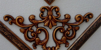 PALACE CORNER MOTIF - POLYSTYRENE - DGM24-E ANCIENT 41*26cm