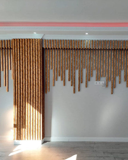 PANELING CORNER END FOR WALL AND CEILING DECORATION - POLYMER RAW MATERIAL - DV120-AAKM 3cm