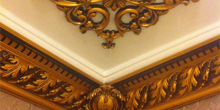 PALACE CORNER MOTIF - POLYSTYRENE - DGM24-E ANCIENT 41*26cm