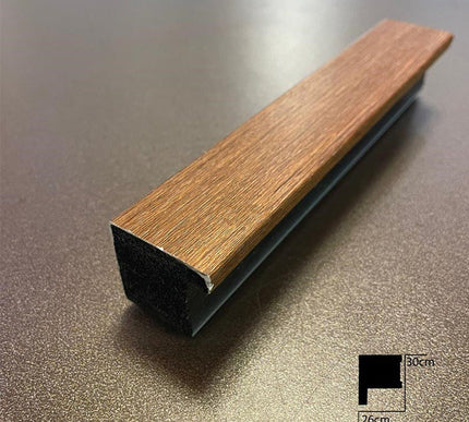 PANELING CORNER END FOR WALL AND CEILING DECORATION - POLYMER RAW MATERIAL -DV120-CMKM 3cm