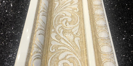 PALACE NEW XPS COVING POLYURETHANE CORNICE MOLDING LIGHTWEIGHT FINEST QUALITY - PATINA BA12635-4P 13cm