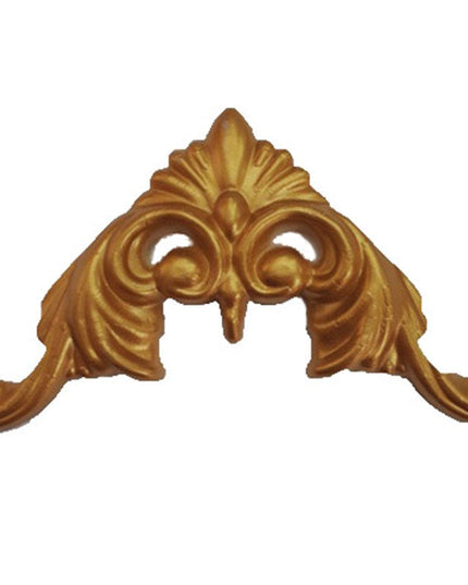 CORNER CEILING AND WALL MOTIF - POLYSTYRENE - DGM50-A - INNER GOLD 13*9cm