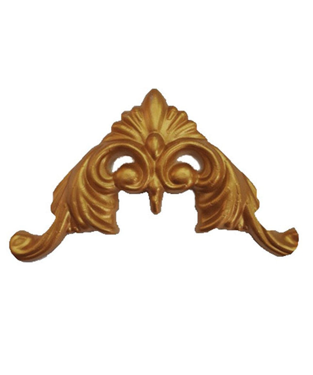 CORNER CEILING AND WALL MOTIF - POLYSTYRENE - DGM50-A - INNER GOLD 13*9cm
