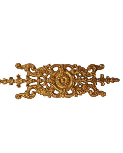 CORNER CEILING AND WALL MOTIF - POLYSTYRENE - DGM55-A- GOLD 8,5*30cm