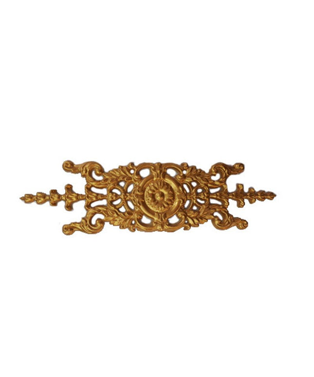 CORNER CEILING AND WALL MOTIF - POLYSTYRENE - DGM55-A- GOLD 8,5*30cm