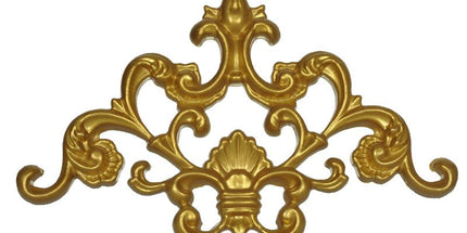 PALACE CORNER MOTIF - POLYSTYRENE - DGM23-A - GOLD 27*18cm