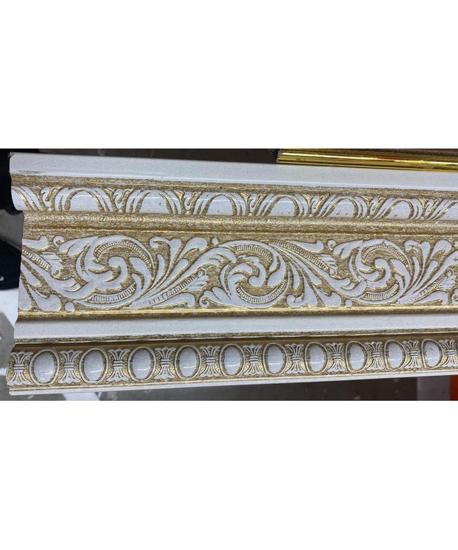 PALACE NEW XPS COVING POLYURETHANE CORNICE MOLDING LIGHTWEIGHT FINEST QUALITY - PATINA BA12635-4P 13cm