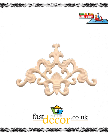 PALACE CORNER MOTIF - POLYSTYRENE - DGM23-D2 - PAINTABLE  27*18cm