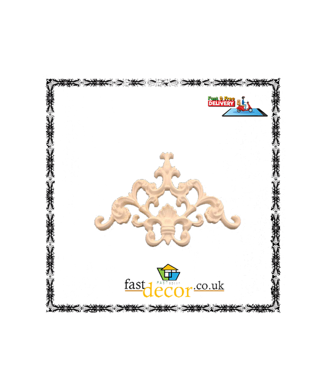PALACE CORNER MOTIF - POLYSTYRENE - DGM23-D2 - PAINTABLE  27*18cm