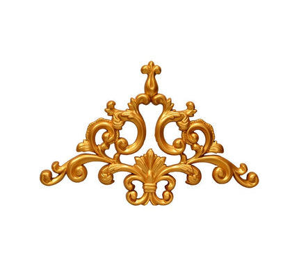 PALACE CORNER MOTIF - POLYSTYRENE - DGM24-A GOLDEN 41*26cm