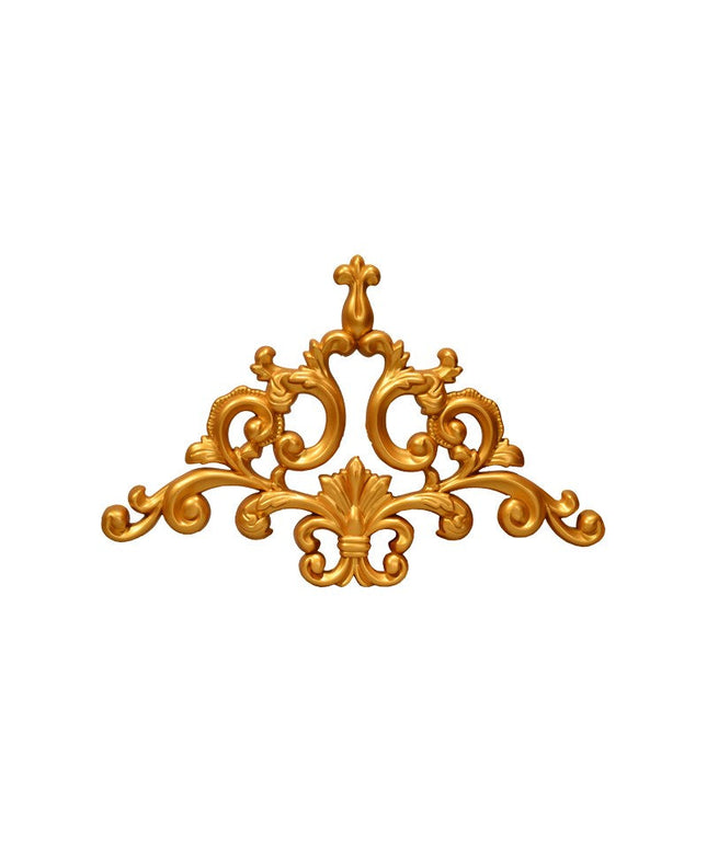PALACE CORNER MOTIF - POLYSTYRENE - DGM24-A GOLDEN 41*26cm