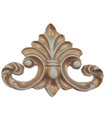 CORNER CEILING AND WALL MOTIF - POLYSTYRENE - DGM52-P - INNER PATINA 10*12cm