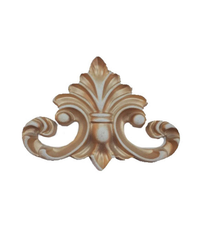 CORNER CEILING AND WALL MOTIF - POLYSTYRENE - DGM52-P - INNER PATINA 10*12cm