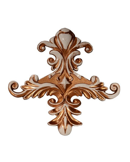CORNER CEILING AND WALL MOTIF - POLYSTYRENE - DGM53-P- JOINT PATINA 13*13cm