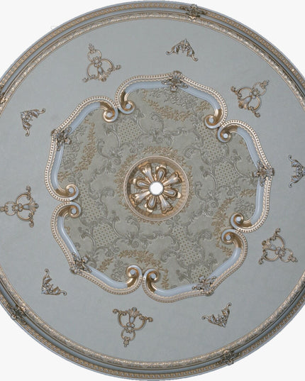 PALACE CEILING ROSE - POLYSTYRENE - DO150-P- CIRCULAR PATINA 150cm