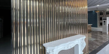 PANELING FOR WALL AND CEILING DECORATION - POLYMER RAW MATERIAL - DV120-SA 12 cm