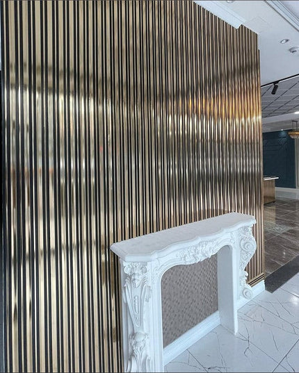 PANELING FOR WALL AND CEILING DECORATION - POLYMER RAW MATERIAL - DV120-SA 12 cm
