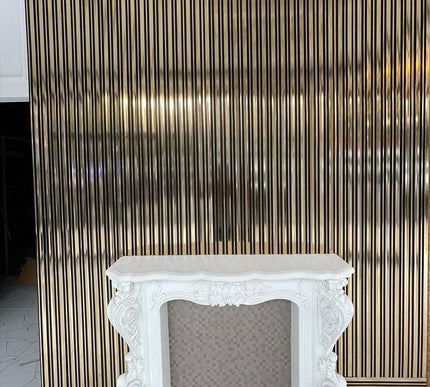 PANELING FOR WALL AND CEILING DECORATION - POLYMER RAW MATERIAL - DV120-SA 12 cm