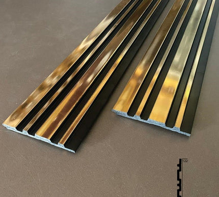PANELING FOR WALL AND CEILING DECORATION - POLYMER RAW MATERIAL - DV120-SA 12 cm