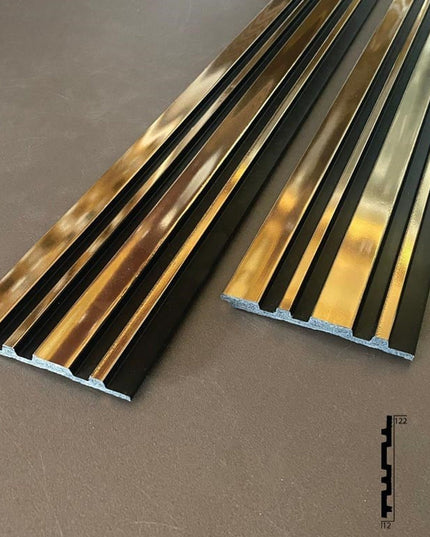 PANELING FOR WALL AND CEILING DECORATION - POLYMER RAW MATERIAL - DV120-SA 12 cm