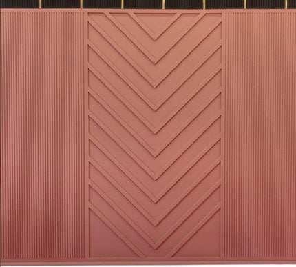 PANELING FOR WALL AND CEILING DECORATION - POLYMER RAW MATERIAL -DVT200 20cm