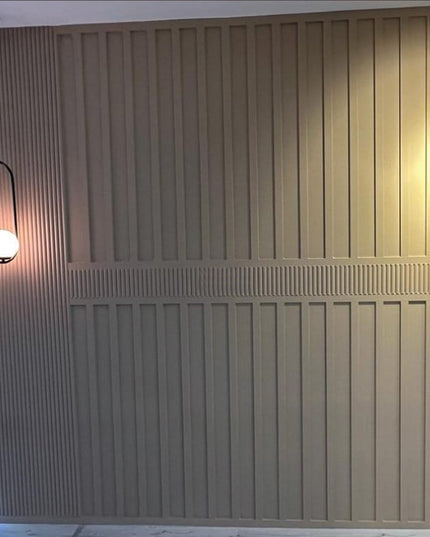 PANELING FOR WALL AND CEILING DECORATION - POLYMER RAW MATERIAL -DVT200 20cm