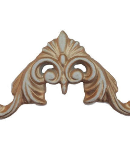 CEILING AND WALL CORNER MOTIF - POLYSTYRENE - DGM50-P - INNER PATINA 13*9cm