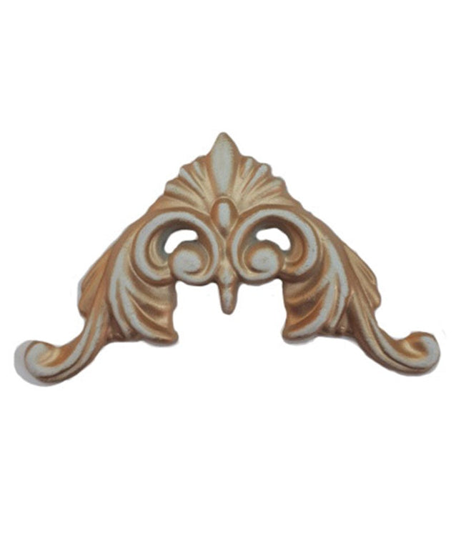 CEILING AND WALL CORNER MOTIF - POLYSTYRENE - DGM50-P - INNER PATINA 13*9cm