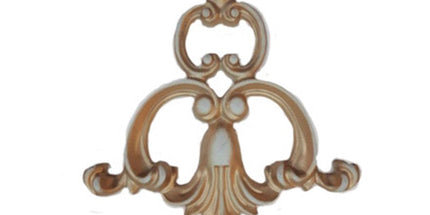 CORNER CEILING AND WALL MOTIF - POLYSTYRENE - DGM51-P - PATINA 15*16 cm