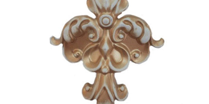 CORNER CEILING AND WALL MOTIF - POLYSTYRENE - DGM56-P- EXTERNAL CORNER PATINA 13*13cm