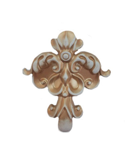 CORNER CEILING AND WALL MOTIF - POLYSTYRENE - DGM56-P- EXTERNAL CORNER PATINA 13*13cm