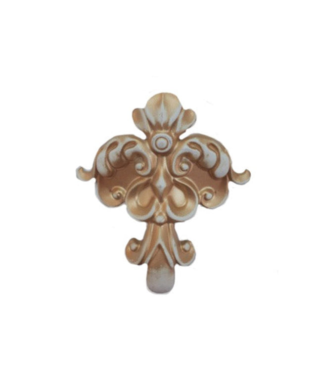 CORNER CEILING AND WALL MOTIF - POLYSTYRENE - DGM56-P- EXTERNAL CORNER PATINA 13*13cm