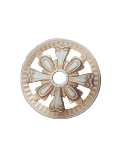 PALACE CEILING ROSE  - POLYSTYRENE - CIRCULAR - DGM25-P - PATINA 25*25cm