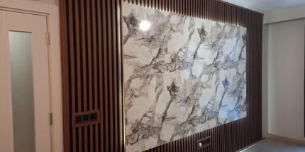 PANELING FOR WALL AND CEILING DECORATION - POLYMER RAW MATERIAL - DV120-AA 12 cm