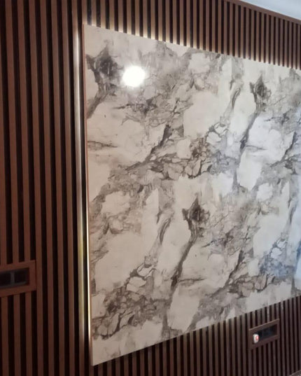 PANELING FOR WALL AND CEILING DECORATION - POLYMER RAW MATERIAL - DV120-AA 12 cm