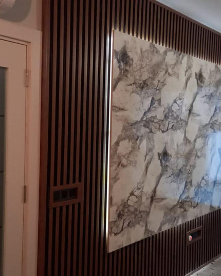 PANELING FOR WALL AND CEILING DECORATION - POLYMER RAW MATERIAL - DV120-CM 12cm