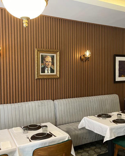 PANELING FOR WALL AND CEILING DECORATION - POLYMER RAW MATERIAL - DV120-CM 12cm