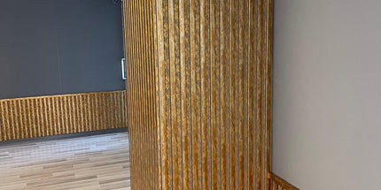 PANELING FOR WALL AND CEILING DECORATION - POLYMER RAW MATERIAL - DV120-AA 12 cm