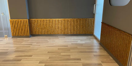 PANELING FOR WALL AND CEILING DECORATION - POLYMER RAW MATERIAL - DV120-AA 12 cm