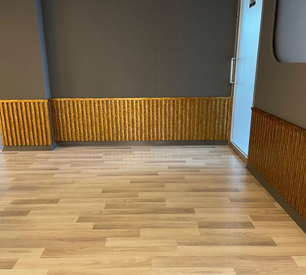 PANELING FOR WALL AND CEILING DECORATION - POLYMER RAW MATERIAL - DV120-AA 12 cm